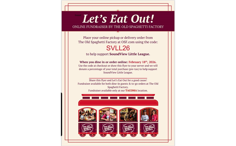 Old Spaghetti Factory Fundraiser!